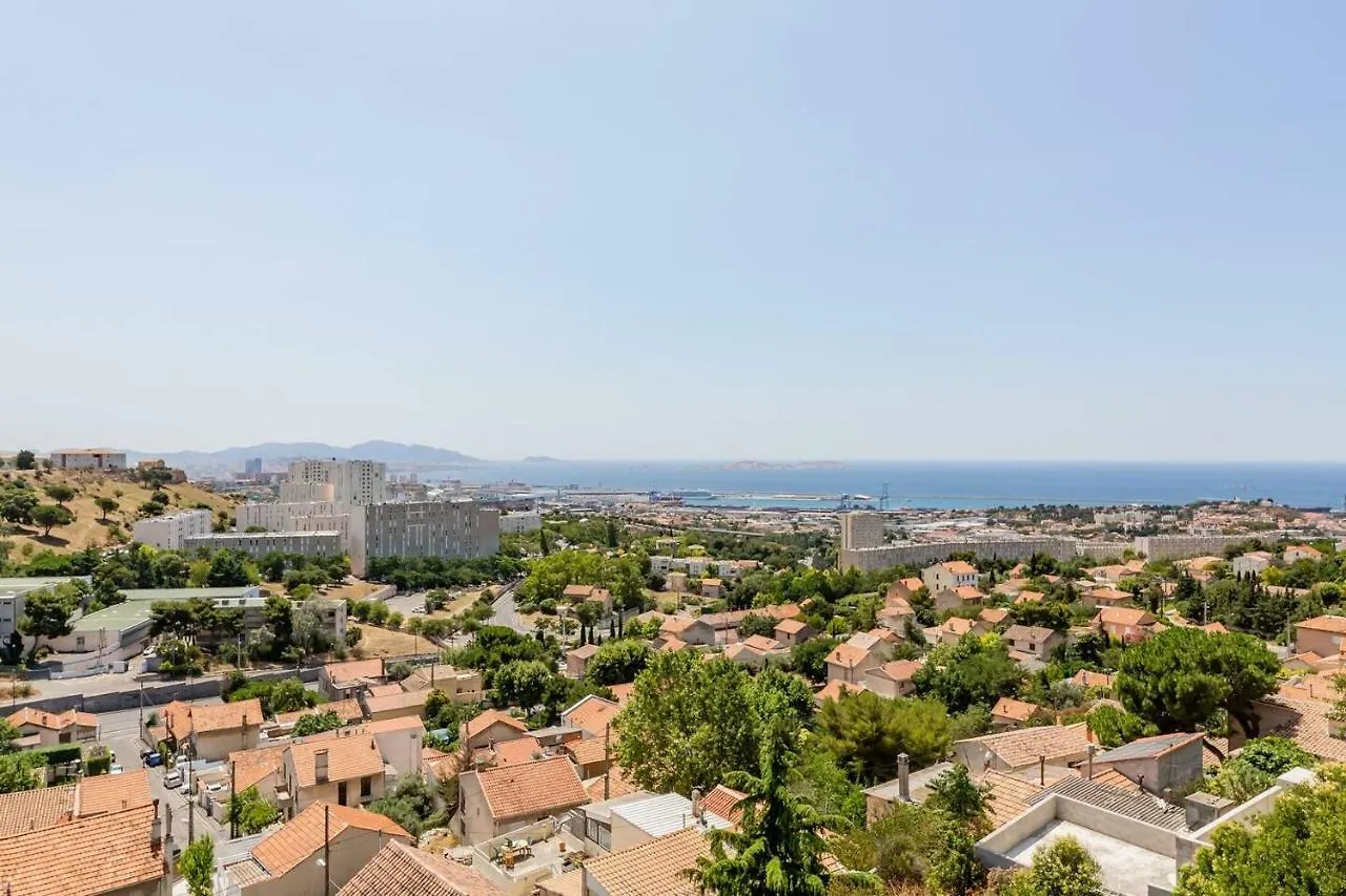 Appartement Cosy Verduron Vue Mer Panoramique Marseille Apartment