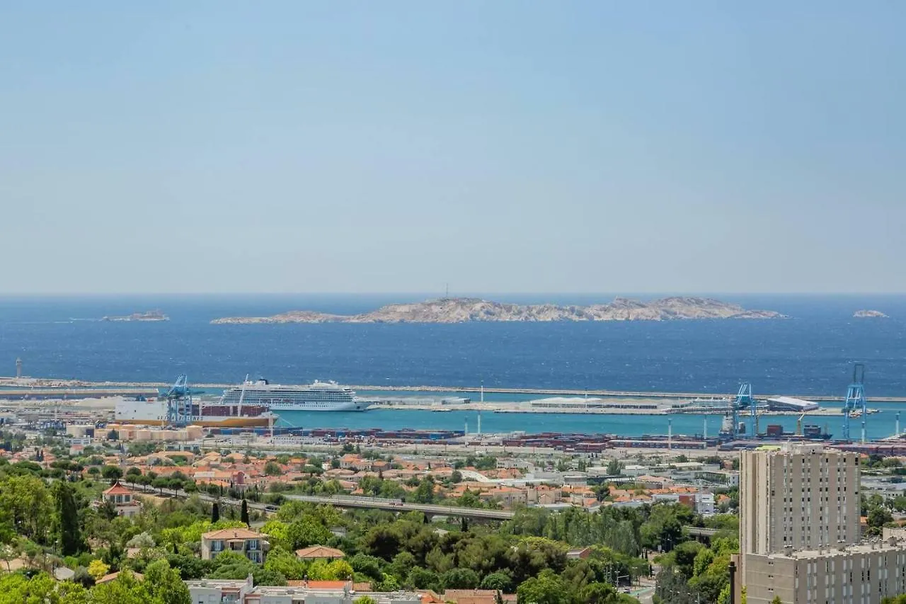 Appartement Cosy Verduron Vue Mer Panoramique Marseille 0*,  France