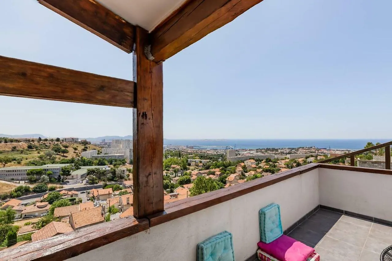 Appartement Cosy Verduron Vue Mer Panoramique Marseille France